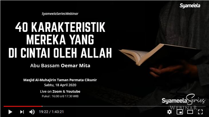 USTADZ OEMAR MITA.LC - 40 KARAKTERISTIK YANG DI CINTAI ALLAH